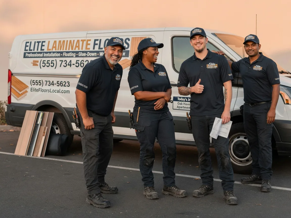 Laminate flooring installation company in Mikado, MI
